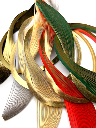 Gold Metallic Edge Quilling Paper